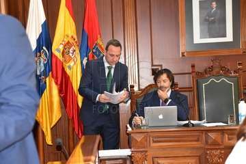Imágenes del Pleno ordinario de diciembre del Ayuntamiento de Telde (Foto Francisco Javier Santana)